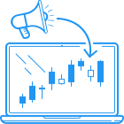 Start providing trading signals as soon as you open the trade